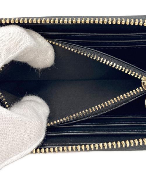 CREAM SODA（クリームソーダ）CREAM SODA (クリームソーダ) ラウンドファスナー財布 イエロー×ブラックの古着・服飾アイテム