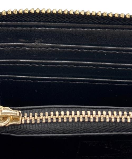 CREAM SODA（クリームソーダ）CREAM SODA (クリームソーダ) ラウンドファスナー財布 イエロー×ブラックの古着・服飾アイテム