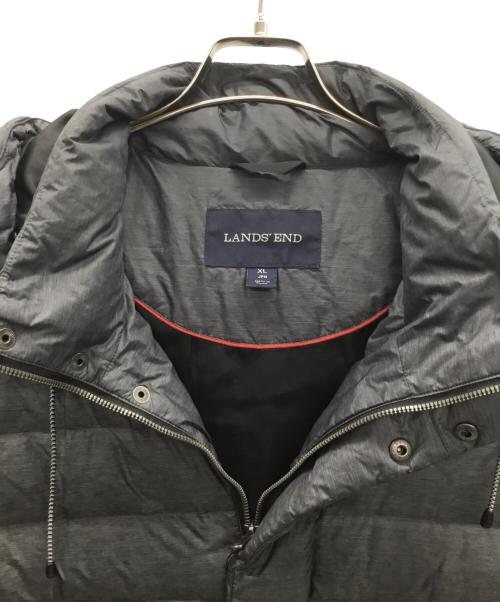 LAND'S END（ランズエンド）LAND'S END (ランズエンド) ダウンジャケット グレー サイズ:XLの古着・服飾アイテム