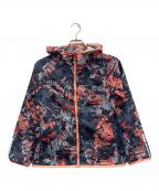 NEW BALANCEニューバランス）の古着「ナイロンジャケット」｜ブラック×オレンジ