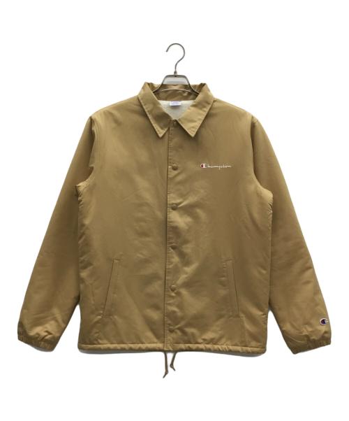 Champion（チャンピオン）Champion (チャンピオン) 裏ボアコーチジャケット ベージュ サイズ:Lの古着・服飾アイテム