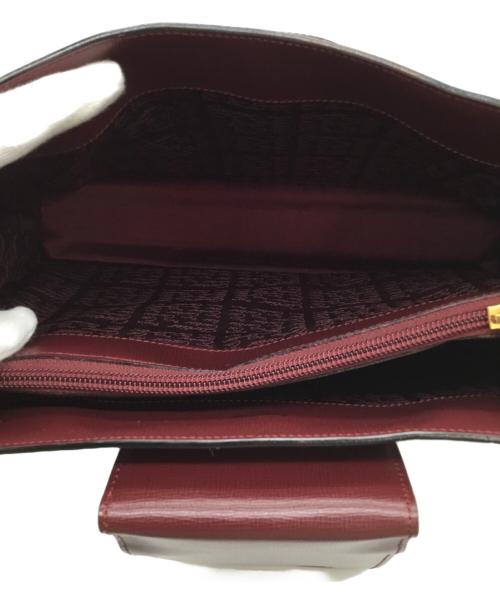 Cartier（カルティエ）Cartier (カルティエ) ワンショルダーバッグ ボルドーの古着・服飾アイテム