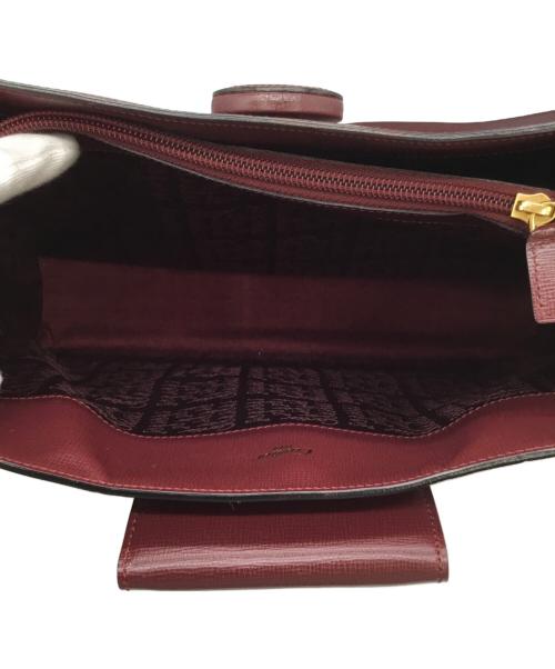 Cartier（カルティエ）Cartier (カルティエ) ワンショルダーバッグ ボルドーの古着・服飾アイテム