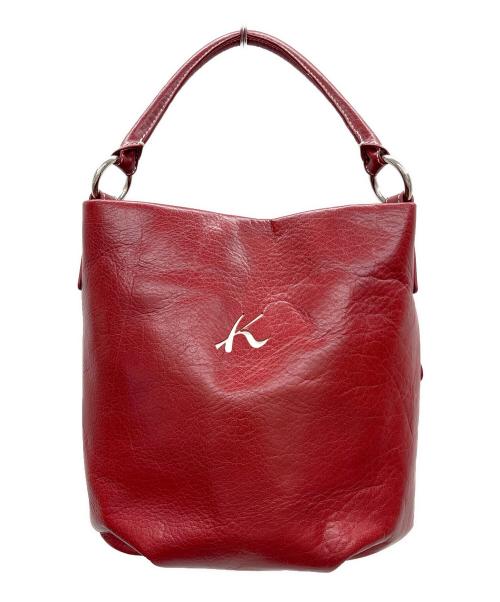 KITAMURA（キタムラ）KITAMURA (キタムラ) 2WAYバッグ レッドの古着・服飾アイテム