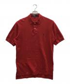 POLO RALPH LAURENポロ・ラルフローレン）の古着「半袖ポロシャツ」｜レッド