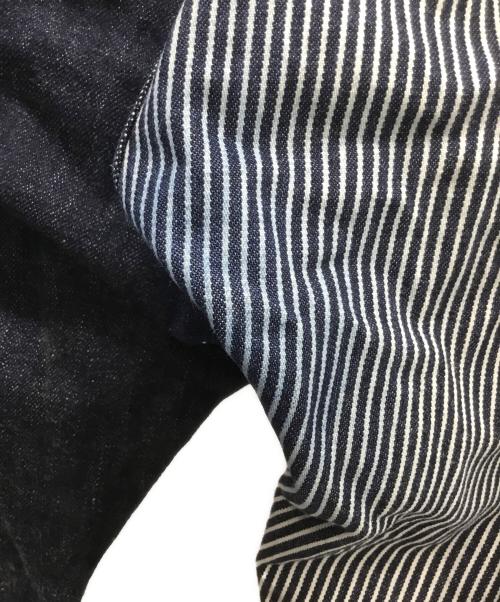 KOJIMA GENES（コジマジーンズ）KOJIMA GENES (コジマジーンズ) ペインターデニムパンツ ネイビー×ホワイト サイズ:38の古着・服飾アイテム