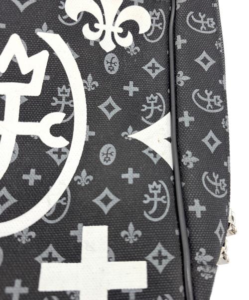 CASTELBAJAC（カステルバジャック）CASTELBAJAC (カステルバジャック) ボディーバッグ ブラック×ホワイトの古着・服飾アイテム