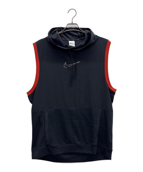 NIKE（ナイキ）NIKE (ナイキ) スリーブレス フーデッド プルオーバー ブラック サイズ:XLの古着・服飾アイテム