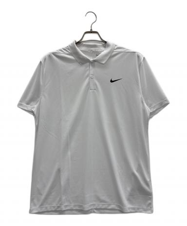 中古・古着通販】NIKE (ナイキ) ポロシャツ ホワイト サイズ:XXL