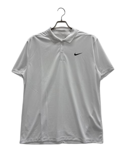 NIKE（ナイキ）NIKE (ナイキ) ポロシャツ ホワイト サイズ:XXLの古着・服飾アイテム