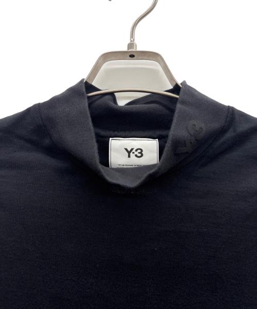 Y-3（ワイスリー）Y-3 (ワイスリー) adidas (アディダス) クラシックモックネックLST ブラック サイズ:Lの古着・服飾アイテム