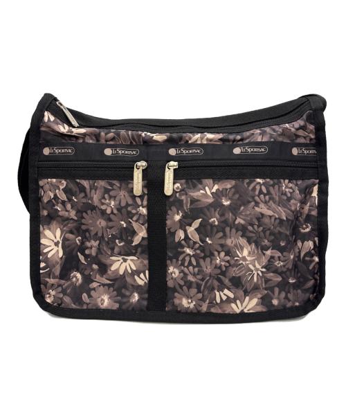 LeSportsac（レスポートサック）LeSportsac (レスポートサック) ショルダーバッグ ブラウン×ブラックの古着・服飾アイテム