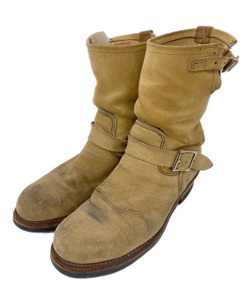 RED WING（レッドウィング）RED WING (レッドウィング) エンジニアブーツ ベージュ サイズ:USA9の古着・服飾アイテム