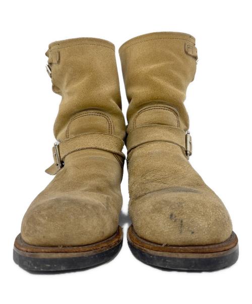 RED WING（レッドウィング）RED WING (レッドウィング) エンジニアブーツ ベージュ サイズ:USA9の古着・服飾アイテム