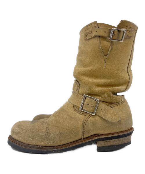 RED WING（レッドウィング）RED WING (レッドウィング) エンジニアブーツ ベージュ サイズ:USA9の古着・服飾アイテム