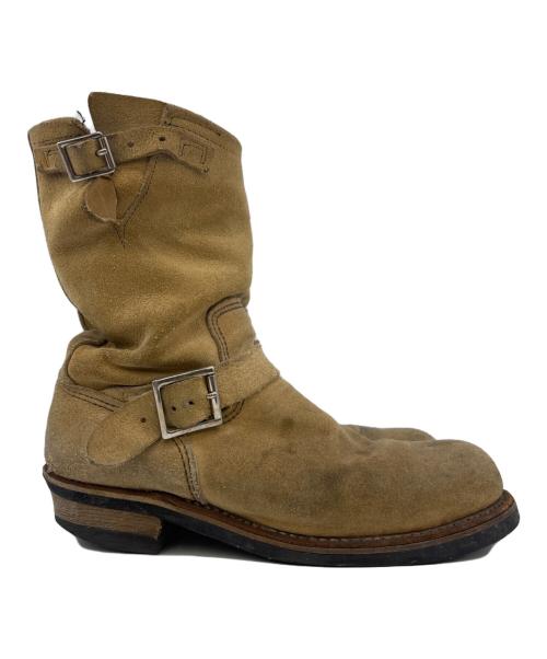 RED WING（レッドウィング）RED WING (レッドウィング) エンジニアブーツ ベージュ サイズ:USA9の古着・服飾アイテム