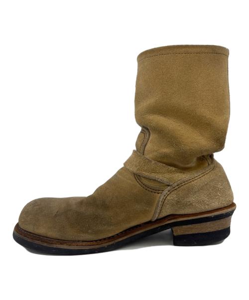 RED WING（レッドウィング）RED WING (レッドウィング) エンジニアブーツ ベージュ サイズ:USA9の古着・服飾アイテム