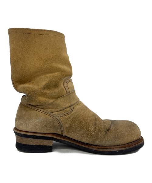 RED WING（レッドウィング）RED WING (レッドウィング) エンジニアブーツ ベージュ サイズ:USA9の古着・服飾アイテム