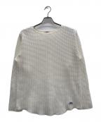 RADIALLラディアル）の古着「ワッフルカットソー」｜ホワイト