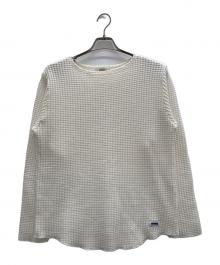 RADIALL（ラディアル）の古着「ワッフルカットソー」｜ホワイト