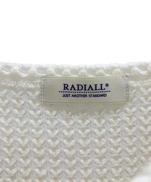 RADIALL（ラディアル）RADIALL (ラディアル) ワッフルカットソー ホワイト サイズ:Mの古着・服飾アイテム