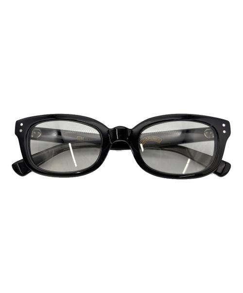 UNCROWD（アンクラウド）UNCROWD (アンクラウド) 伊達眼鏡 ブラックの古着・服飾アイテム