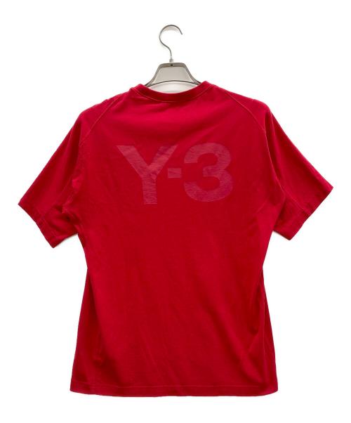 Y-3（ワイスリー）Y-3 (ワイスリー) adidas (アディダス) Tシャツ レッド サイズ:Sの古着・服飾アイテム