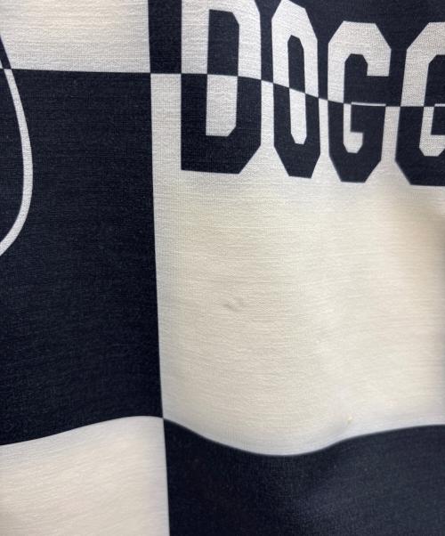 GALFY（ガルフィー）GALFY (ガルフィー) 半袖パーカー アイボリー×ブラック サイズ:XLの古着・服飾アイテム