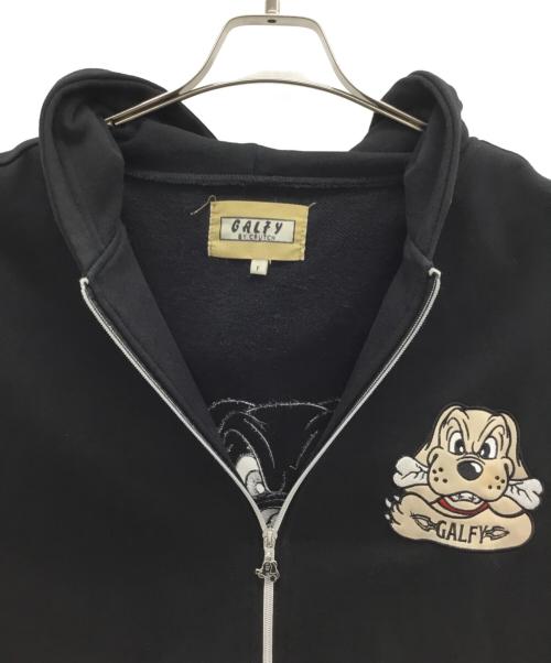 GALFY（ガルフィー）GALFY (ガルフィー) パーカー ブラック サイズ:Freeの古着・服飾アイテム