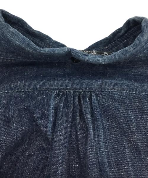 EVISU（エヴィス）EVISU (エヴィス) デニムシャツ ネイビー サイズ:42の古着・服飾アイテム