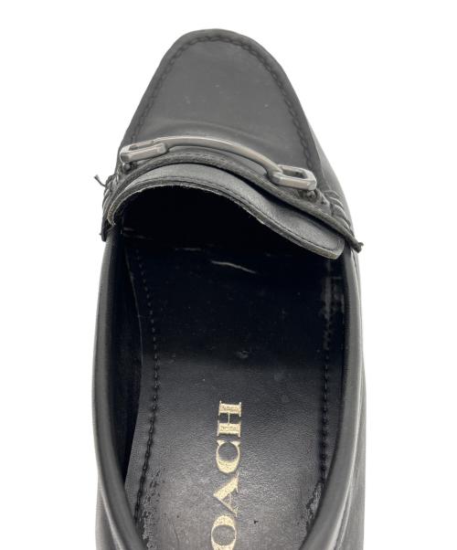 COACH（コーチ）COACH (コーチ) ビットローファー ブラック サイズ:26の古着・服飾アイテム