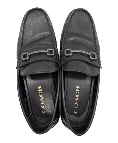 COACH（コーチ）COACH (コーチ) ビットローファー ブラック サイズ:26の古着・服飾アイテム