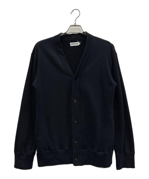 MOMOTARO JEANS（桃太郎ジーンズ）MOMOTARO JEANS (桃太郎ジーンズ) スウェットカーディガン ブラック サイズ:Mの古着・服飾アイテム