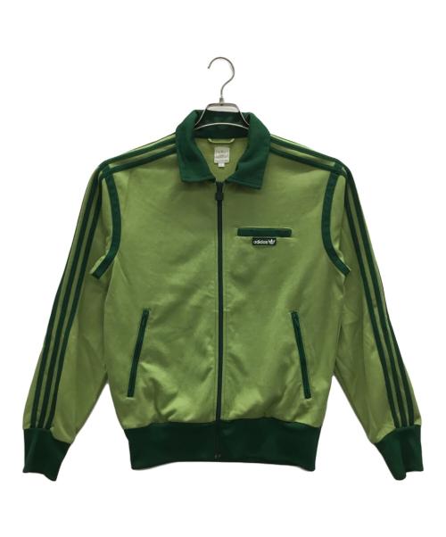 adidas（アディダス）adidas (アディダス) トラックジャケット グリーン サイズ:Lの古着・服飾アイテム