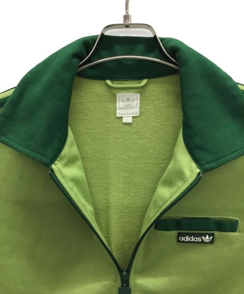 adidas（アディダス）adidas (アディダス) トラックジャケット グリーン サイズ:Lの古着・服飾アイテム
