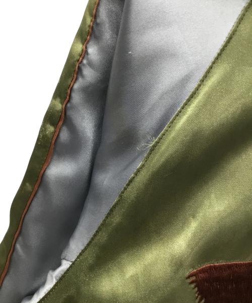 東洋TAILOR（トウヨウテイラー）東洋TAILOR (トウヨウテイラー) スカジャン ブラック×カーキ サイズ:Sの古着・服飾アイテム