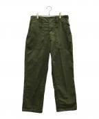 ノーブランドノーブランド）の古着「ミリタリーパンツ」｜カーキ