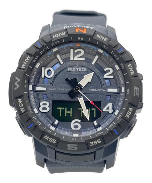 CASIO（カシオ）CASIO (カシオ) デジアナウォッチ ネイビーの古着・服飾アイテム