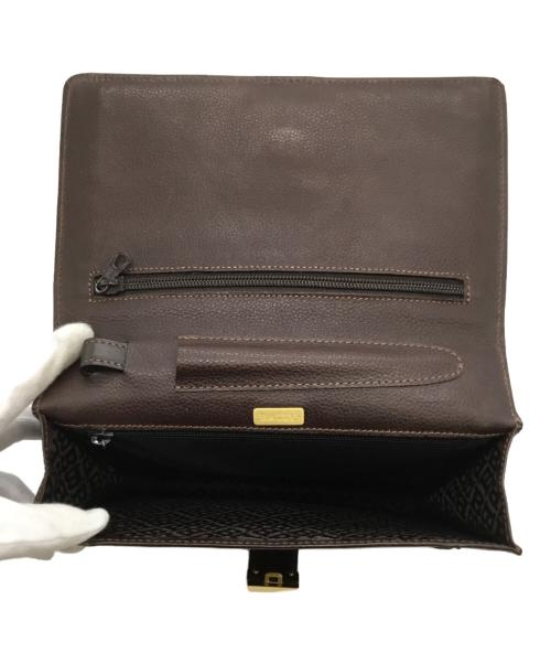 BALLY（バリー）BALLY (バリー) セカンドバッグ ブラウンの古着・服飾アイテム