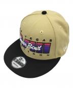 New Eraニューエラ）の古着「キャップ」｜ベージュ×ブラック