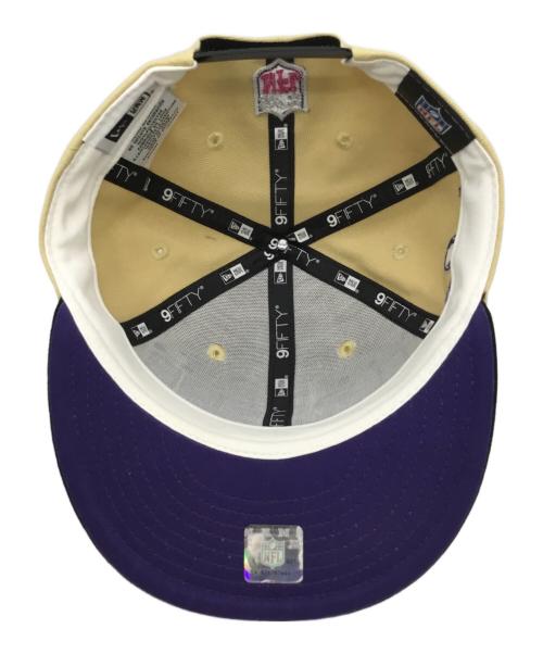 New Era（ニューエラ）New Era (ニューエラ) キャップ ベージュ×ブラックの古着・服飾アイテム