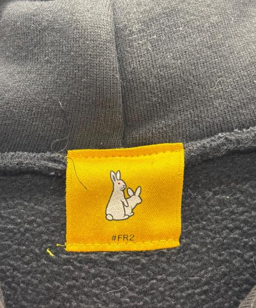 #FR2（エフアールツー）#FR2 (エフアールツー) プルオーバーパーカー ブラック サイズ:XLの古着・服飾アイテム