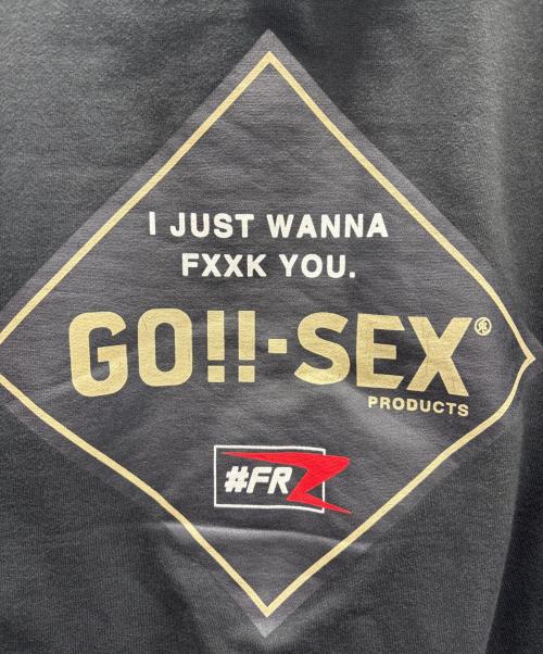 #FR2（エフアールツー）#FR2 (エフアールツー) プルオーバーパーカー ブラック サイズ:XLの古着・服飾アイテム