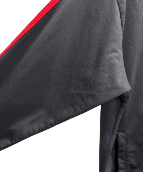 adidas（アディダス）adidas (アディダス) トラックジャケット ブラック×レッド サイズ:XLの古着・服飾アイテム