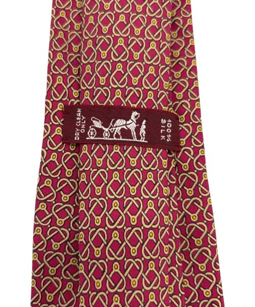 HERMES（エルメス）HERMES (エルメス) ネクタイ ボルドー サイズ:表記無しの古着・服飾アイテム