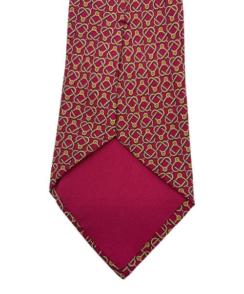 HERMES（エルメス）HERMES (エルメス) ネクタイ ボルドー サイズ:表記無しの古着・服飾アイテム