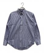RALPH LAURENラルフローレン）の古着「ストライプシャツ」｜ブルー×ホワイト