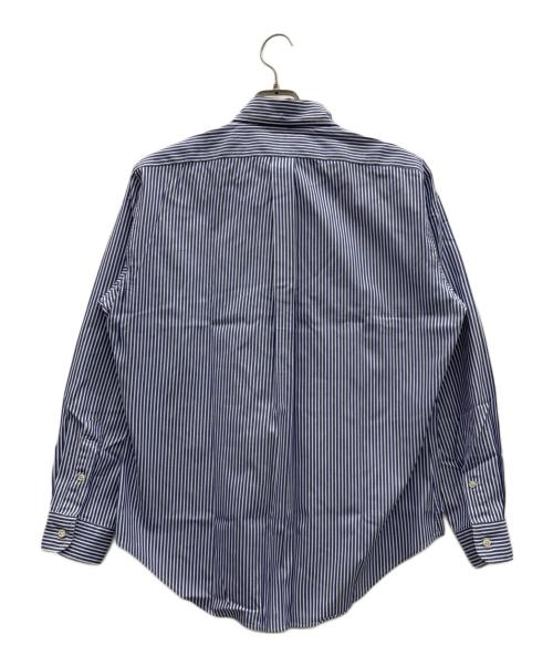 RALPH LAUREN（ラルフローレン）RALPH LAUREN (ラルフローレン) ストライプシャツ ブルー×ホワイト サイズ:Lの古着・服飾アイテム