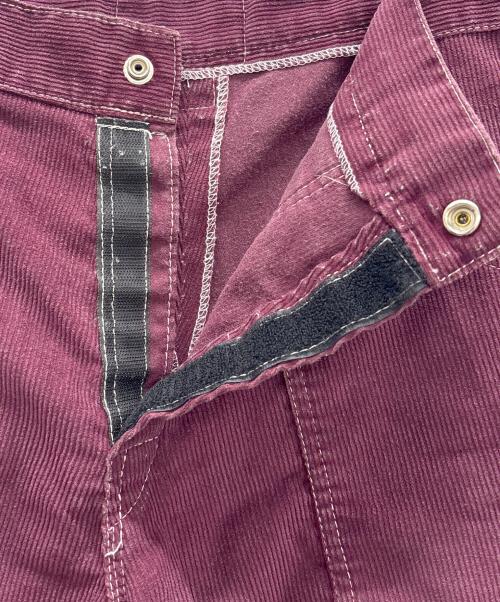 BIRDWELL（バードウェル）BIRDWELL (バードウェル) コーデュロイハーフパンツ バーガンディー サイズ:表記無しの古着・服飾アイテム
