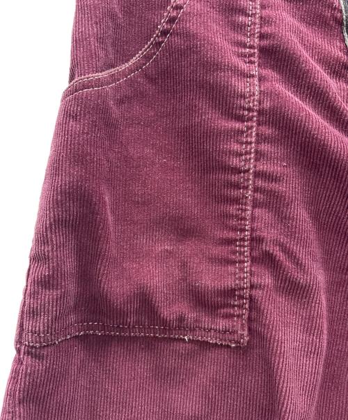 BIRDWELL（バードウェル）BIRDWELL (バードウェル) コーデュロイハーフパンツ バーガンディー サイズ:表記無しの古着・服飾アイテム